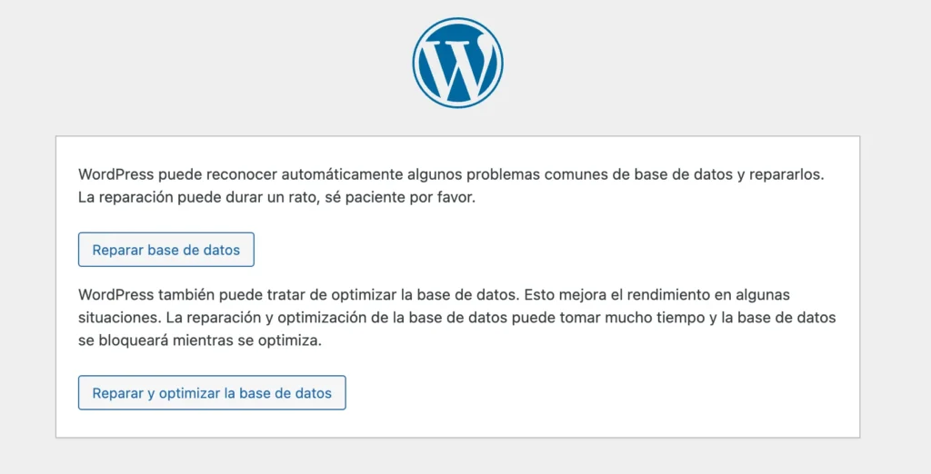 repairBdWordPress